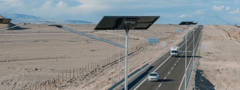 éclairage solaire autonome